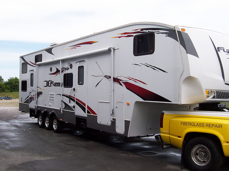 Toy Hauler Delamination Repair